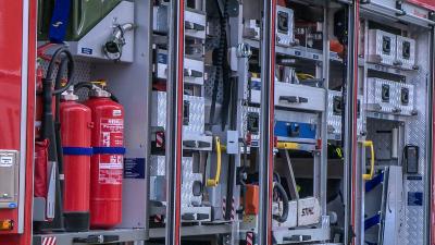 Filderstadt-Bernhausen: Neuer Ruestwagen wird uebegeben - Alter Ruestwagen ist 34 Jahre alte